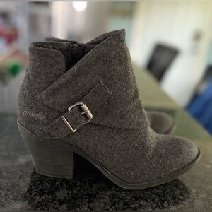 Blowfish Women's Gray Heeled Boots